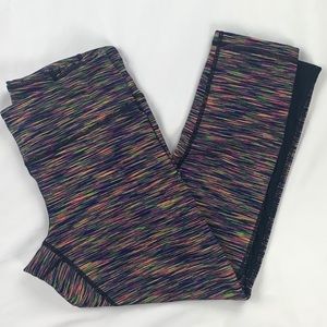 Zella Muticolor capri leggings size S/P